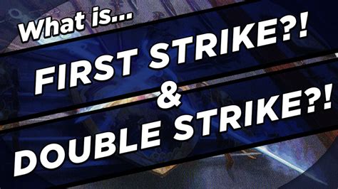 double strike first strike